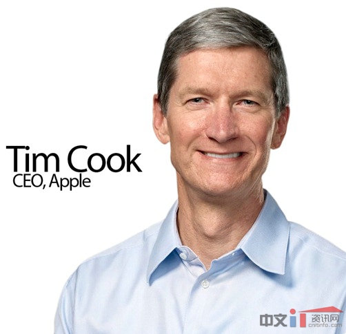 Tim Cook 苹果CEO Tim Cook 入选时代杂志2012百大最具影响力人物