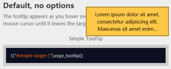 EZPZ Tooltip