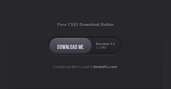 Pure CSS3 源码下载 Button