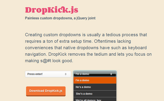 Dropkick-new-cool-jquery-plugins-2011