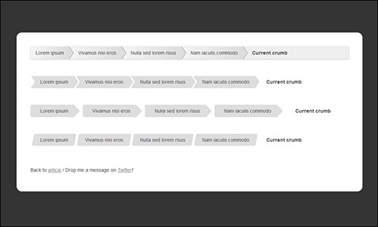 css3 breadcrumbs