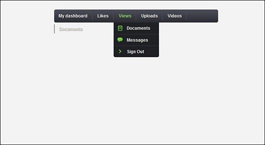 how to create a css3 dropdown menu