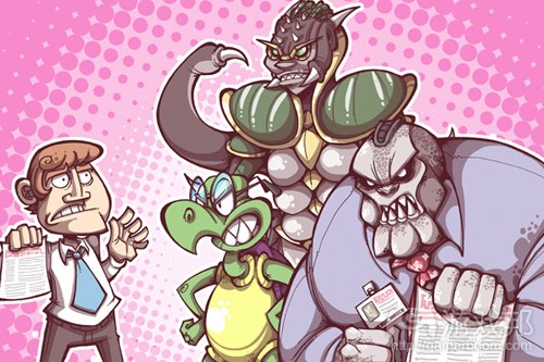 multi boss(from gamaustra)
