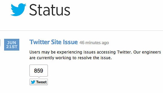 Twitter周四出现大范围宕机 黑客称攻击所致
