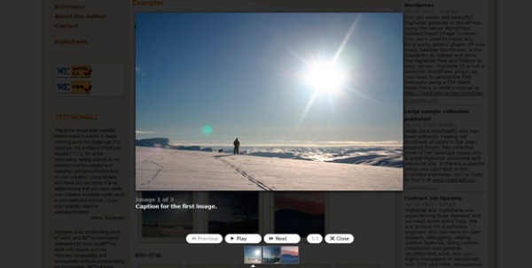 Highslide Lightbox Plug-in