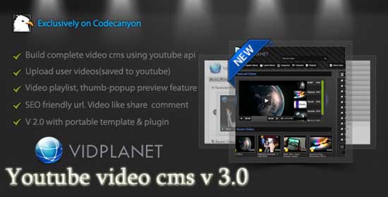 Vidplanet Youtube Video Cms1