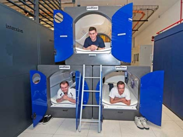 Interxion sleeping pods