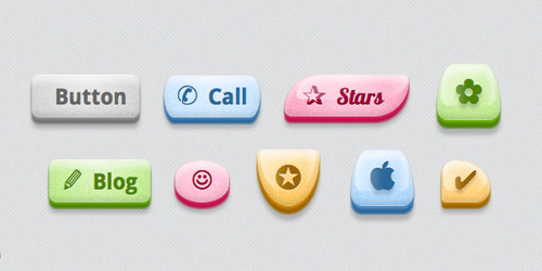 BonBon Sweet CSS3 Buttons