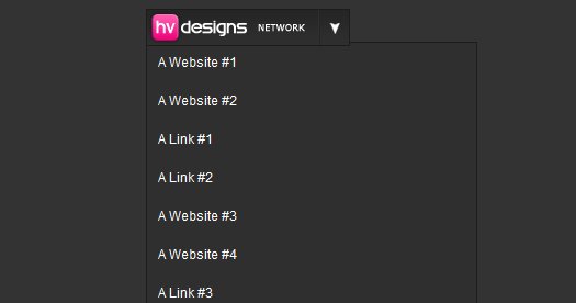 Sliding jQuery Menu